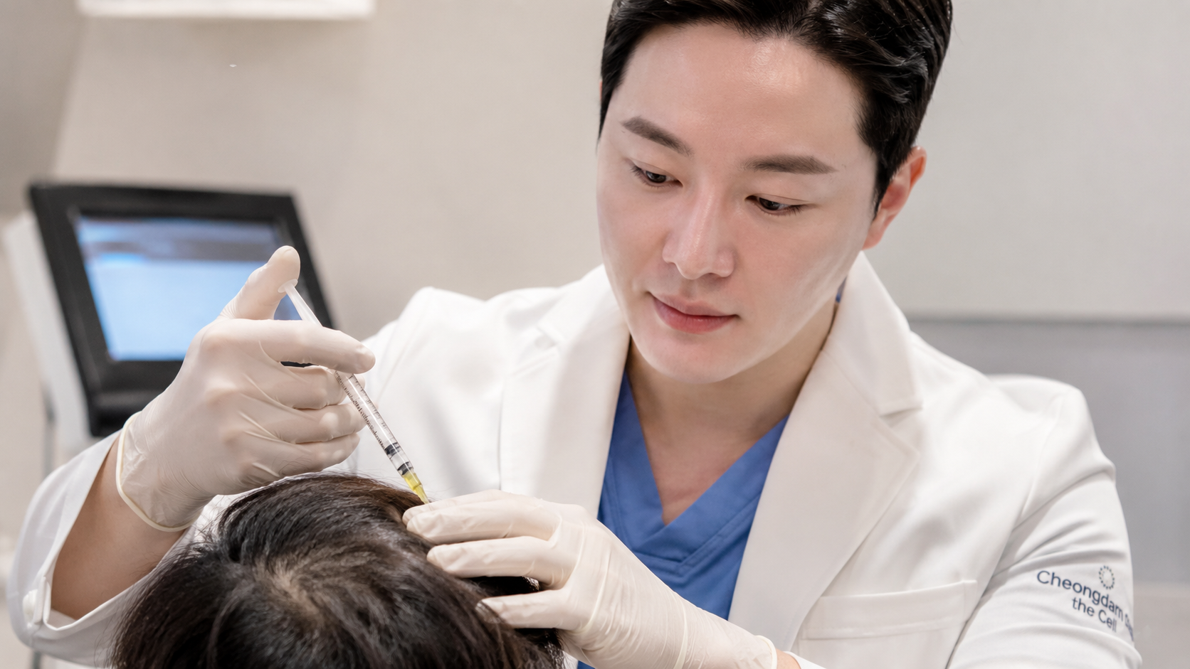 Stem cell laboratory at Cheongdam The Cell in Seoul