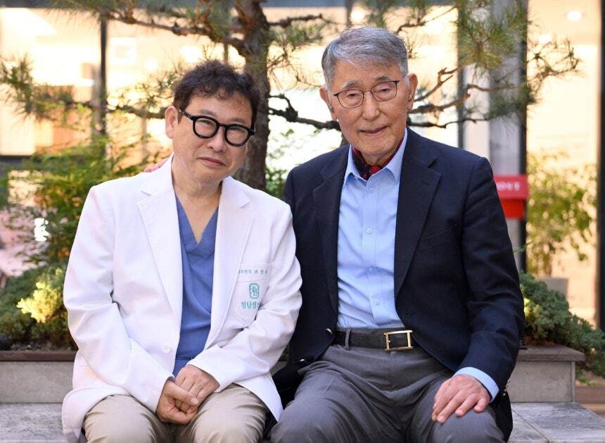 Dr Jo Chan Ho and Dr Park Young Seok of Cheongdam Cell Clinic