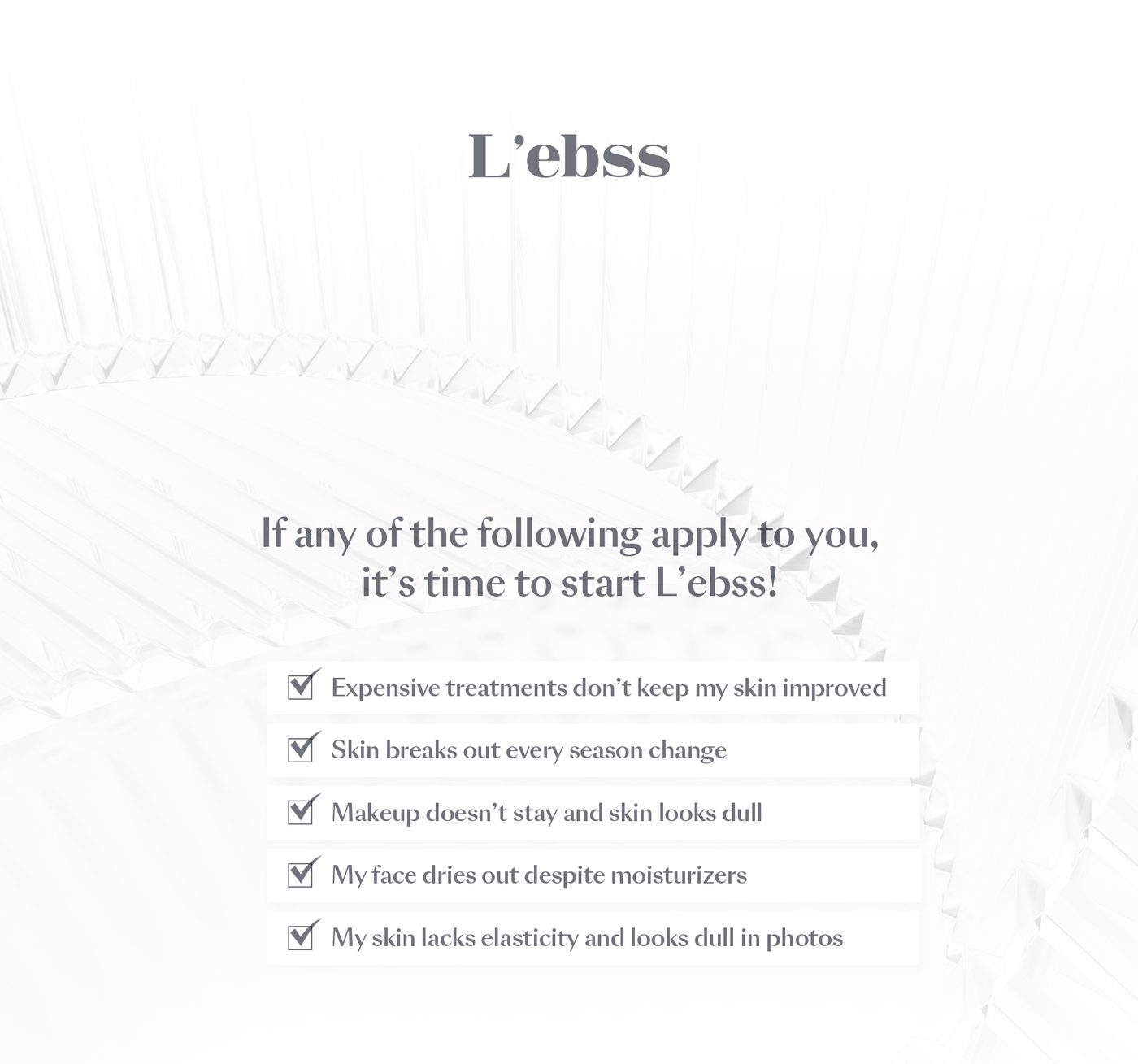 L'ebss MTS microneedling — clinic photo