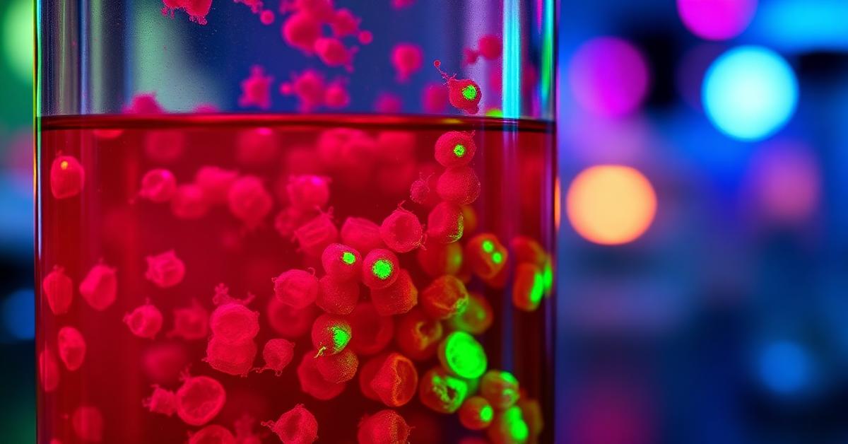 Cover: adipose-derived stem cells in a culture flask
