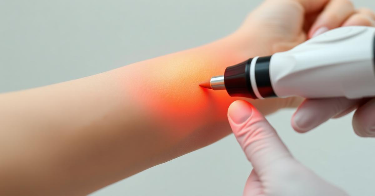 Cover: dermatological examination of atopic skin