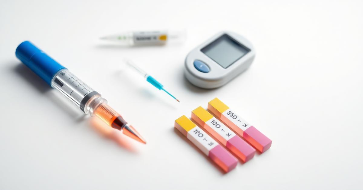 Cover image comparing type 1 and type 2 diabetes stem cell care