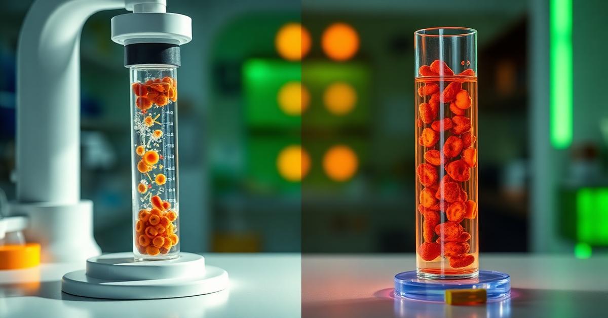 Cover image comparing SVF with cultured stem cells